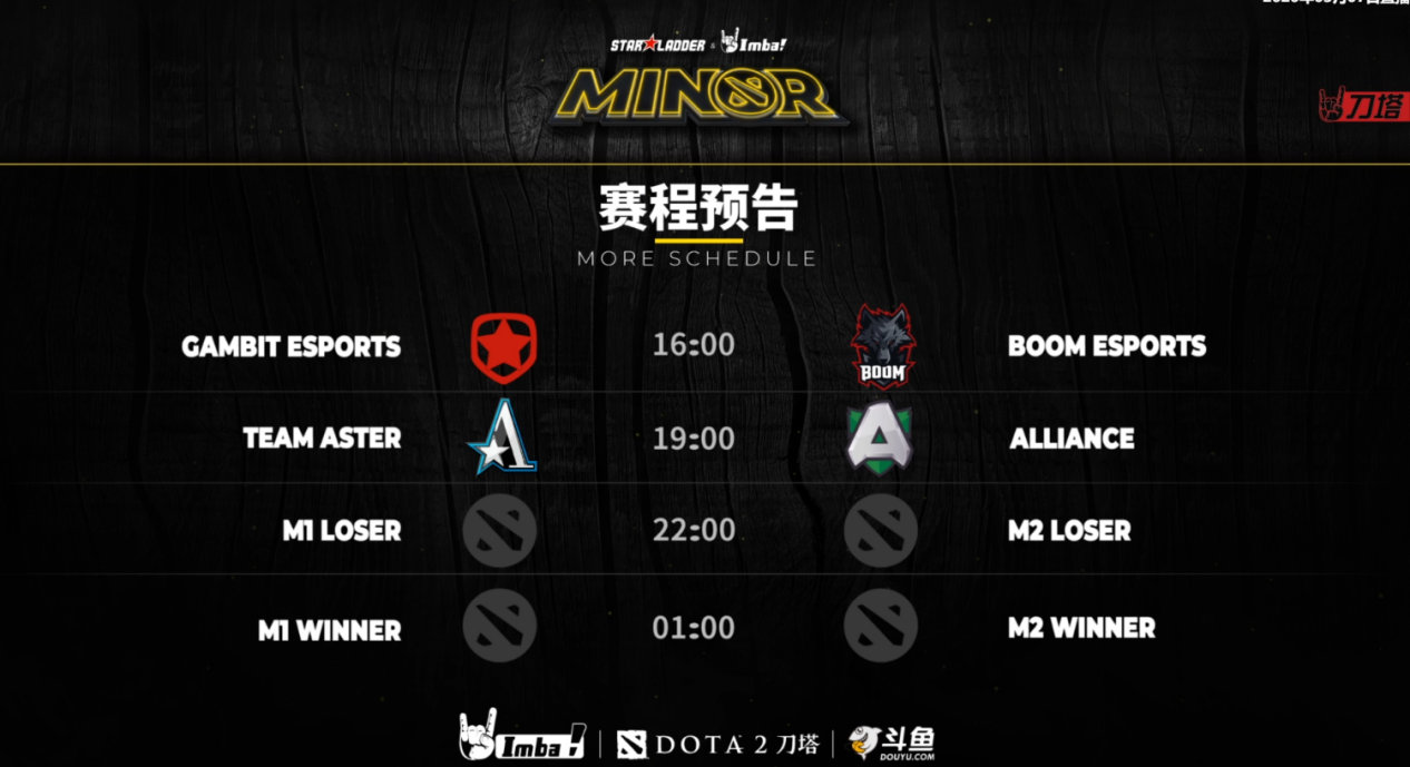 sliminor淘汰赛赛程,sliminor预选赛中国队