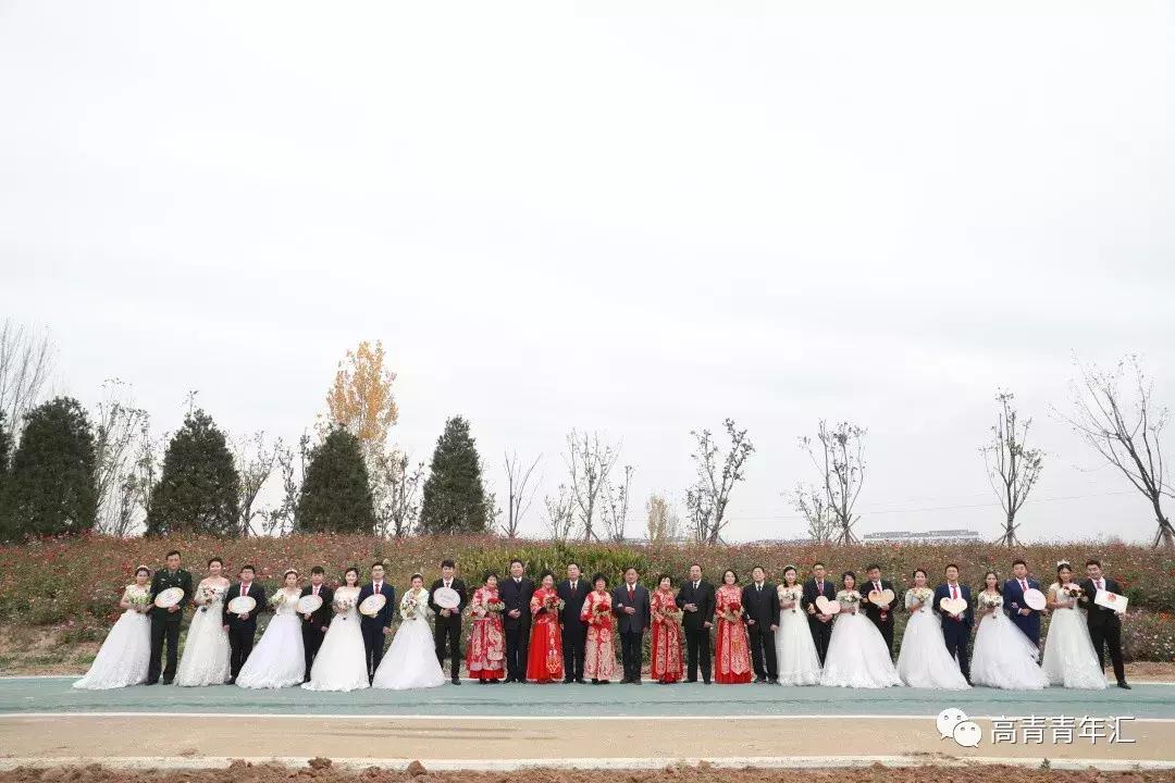 淄博高青婚礼红旗车队,高青国井南苑婚礼