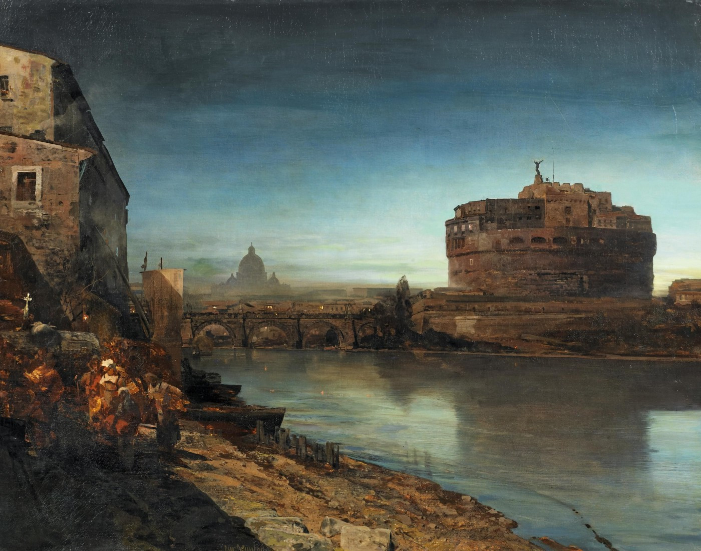 德国油画作品大图,德国艺术油画欣赏