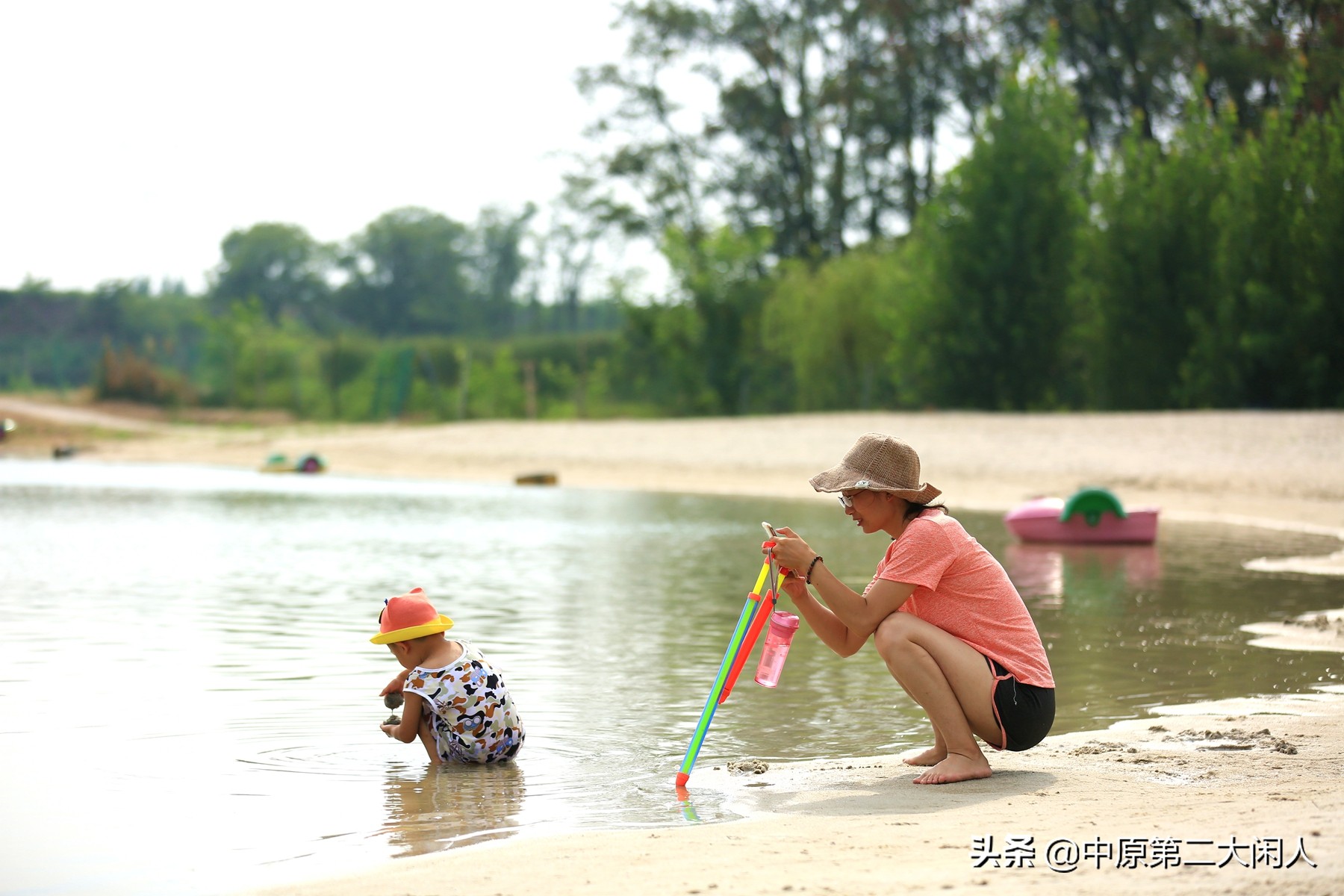 郑州中牟县雁鸣蟹岛,河南郑州市中牟雁鸣蟹岛景区