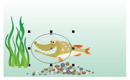 cdr鱼眼特效字教程,cdr怎么做鱼眼效果