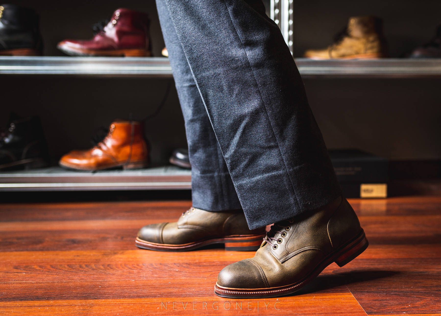 非洲神秘的野性力量——MeerminKuduJumper半工装靴