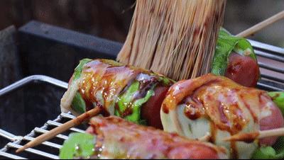 大葱烤肥肠的做法空气炸锅,烤的肥肠怎么做好吃