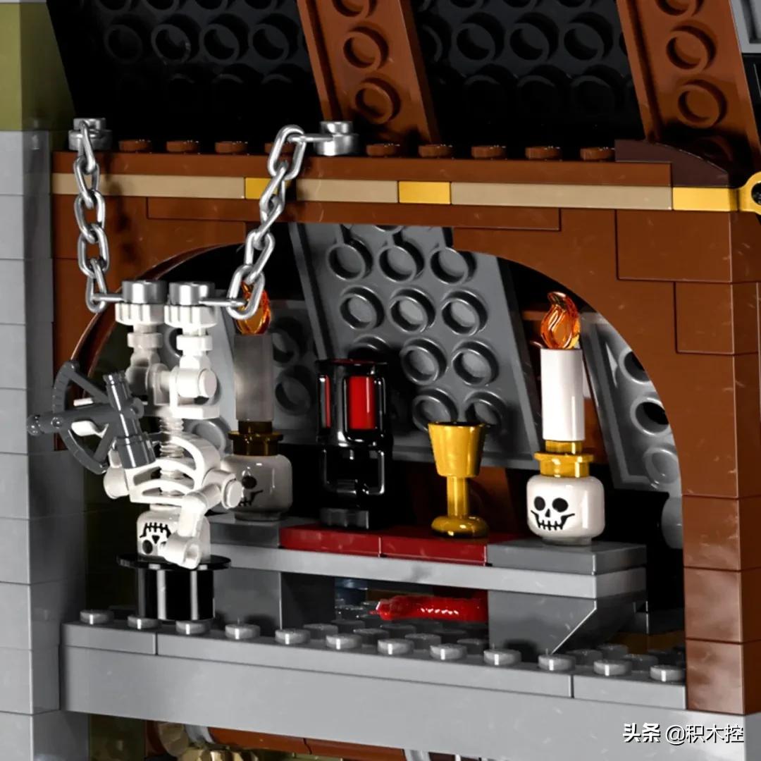 乐高鬼屋360度全景,乐高世界上最恐怖的鬼屋