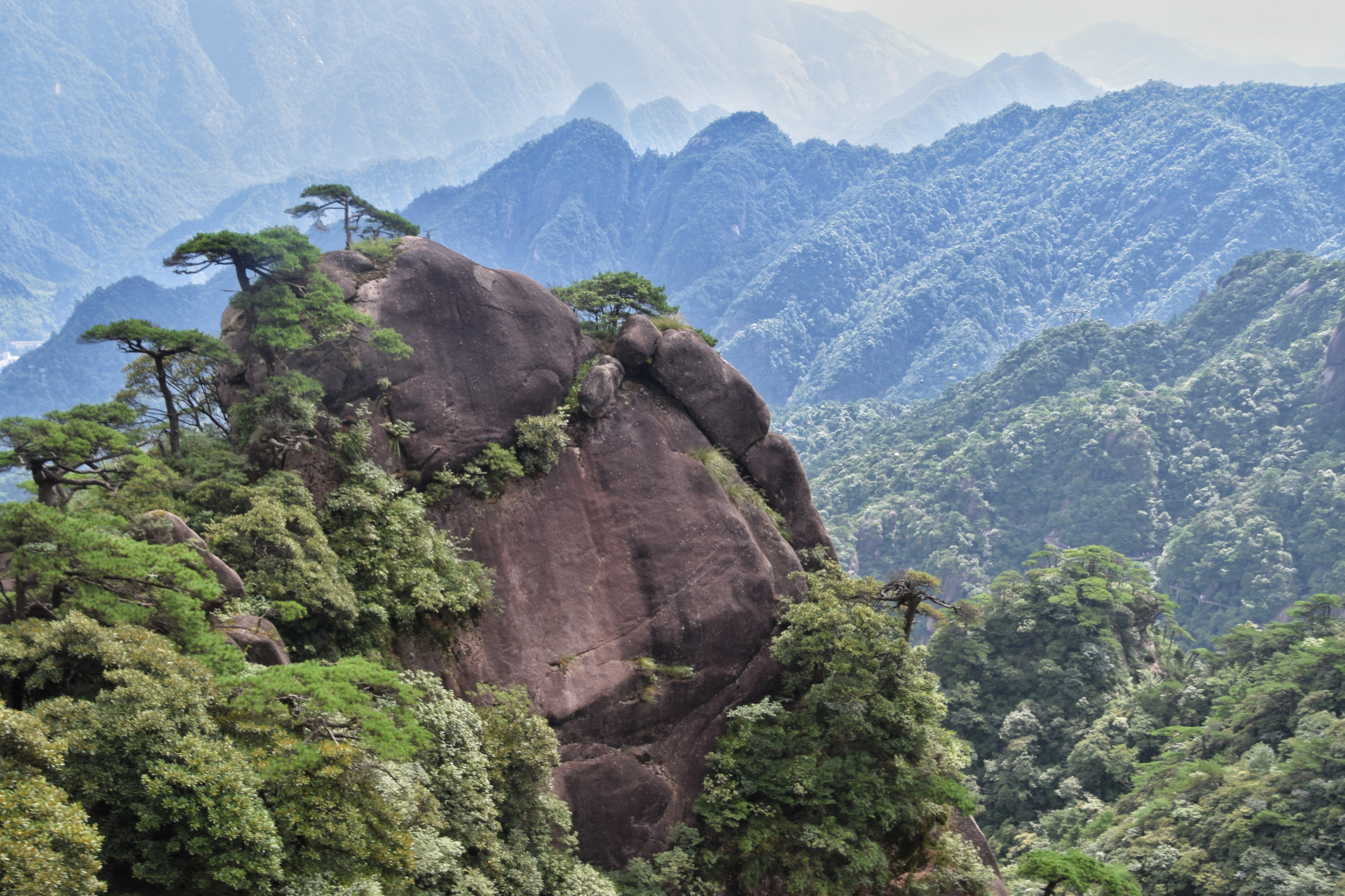 大美中国之江西上饶三清山,江西上饶的三清山美景