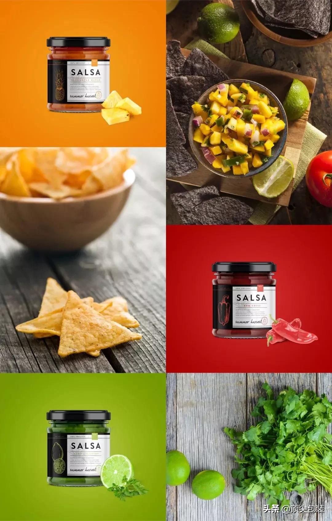 有创意的薯片包装,薯片包装风格