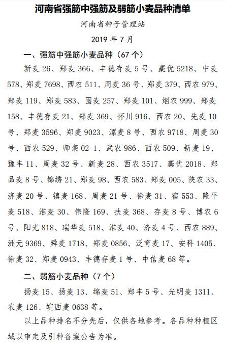 强筋小麦新品种,强筋小麦排名前十名