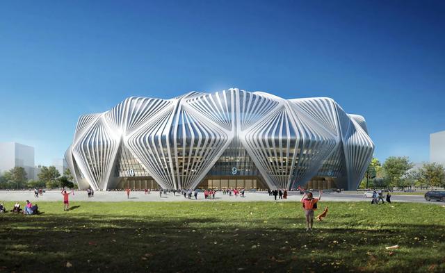 广州恒大足球场建设效果图,最美球场震撼来袭广州恒大足球场