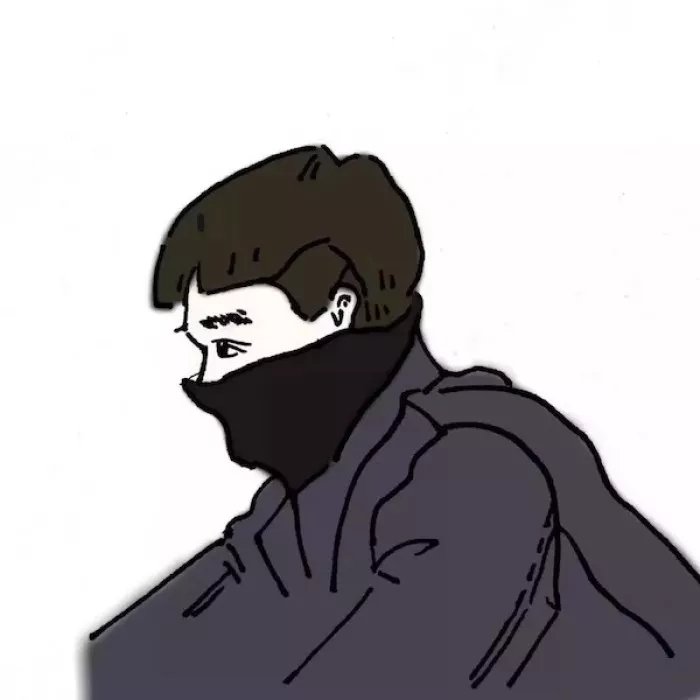 个性原宿风手绘头像,原宿风头像女伤感真人