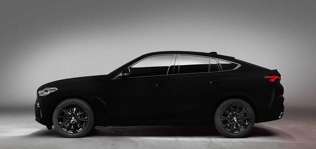 宝马x6全黑版夜间街拍,x6宝马最黑的车