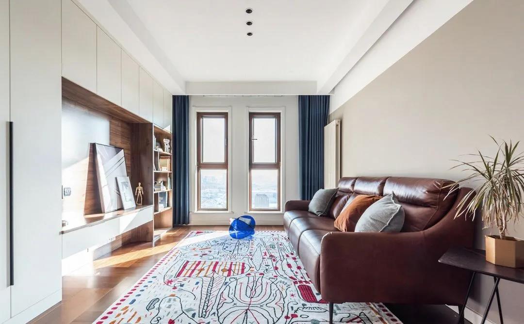 小户型不要茶几电视柜怎么布置,客厅装修不需要茶几电视柜