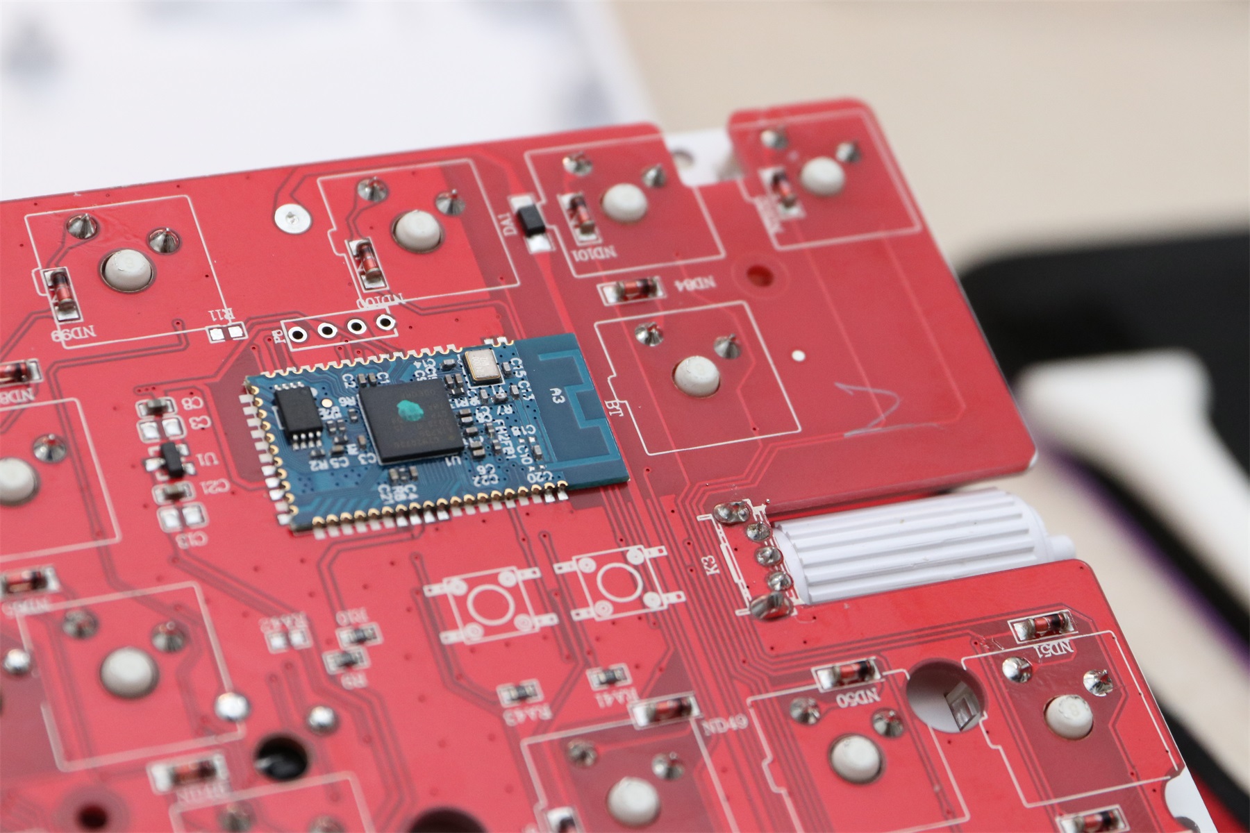 k870t键盘,黑爵k870t键盘怎么拆