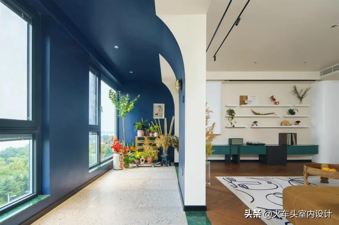 155㎡圆弧空间，三代同堂的无代沟共处