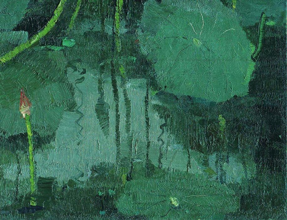 吴冠中油画50幅,吴冠中的三幅画