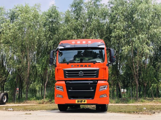 重汽汕德卡g7h燃气多少钱,中国重汽汕德卡g7s610马力牵引车