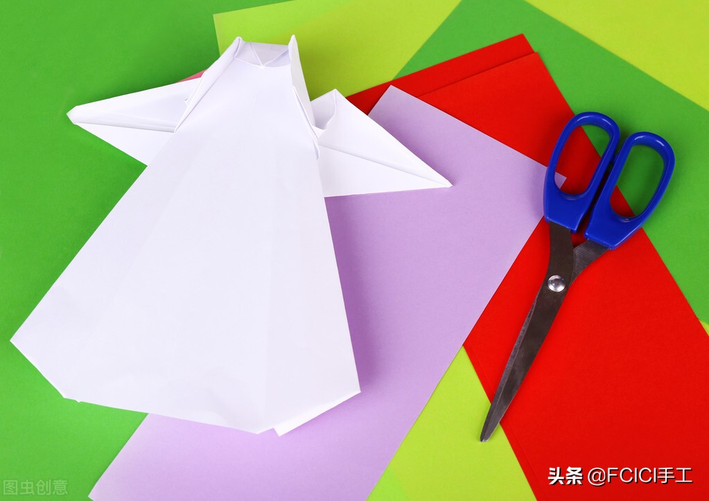 折衣服手工折纸慢教程,56个民族服装折纸儿童可以穿的