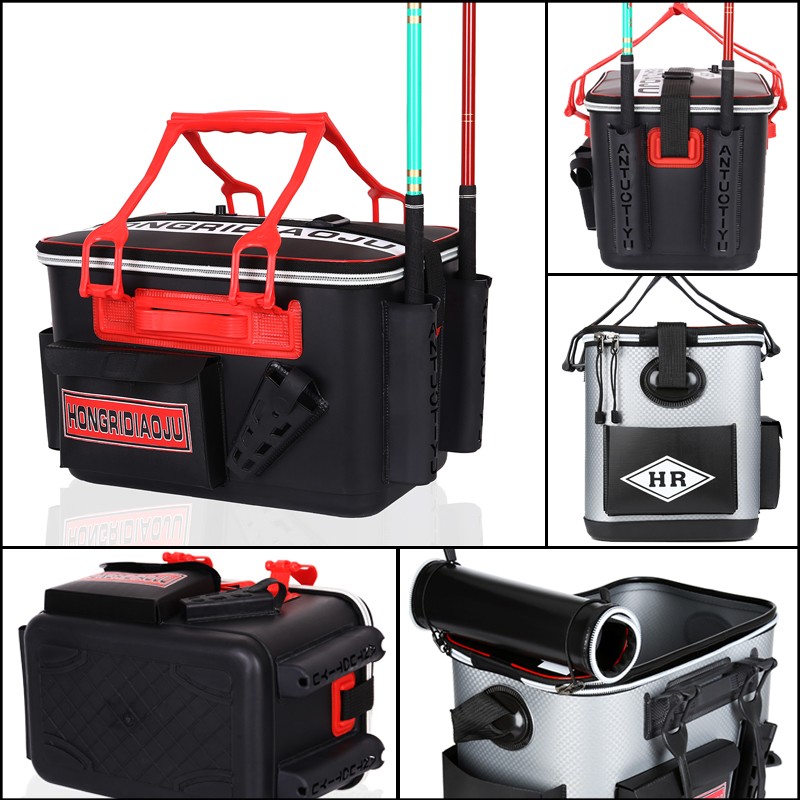 可以安装炮台架的钓箱,多功能钓鱼箱让你的钓鱼更有品位