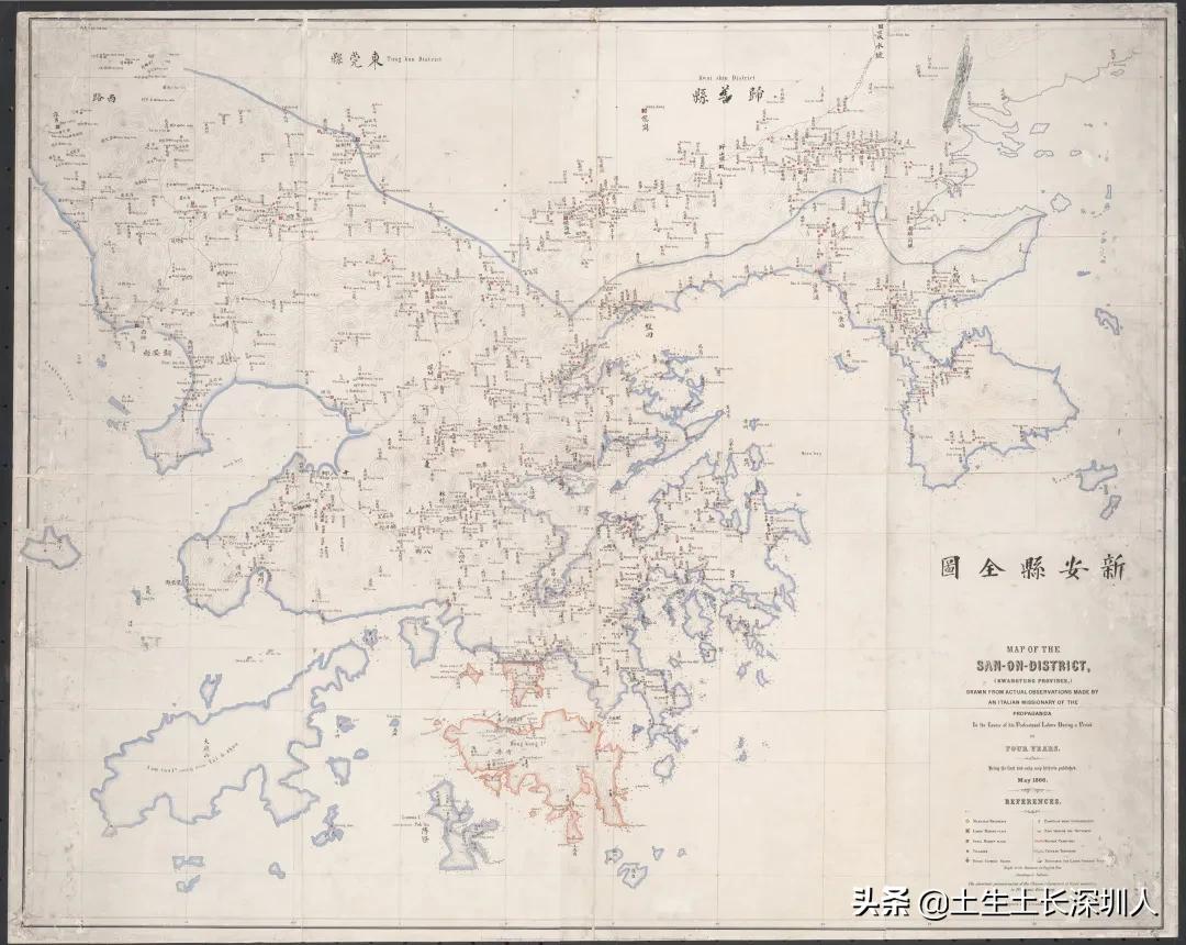 这些深圳老地图,见过一张就算你厉害