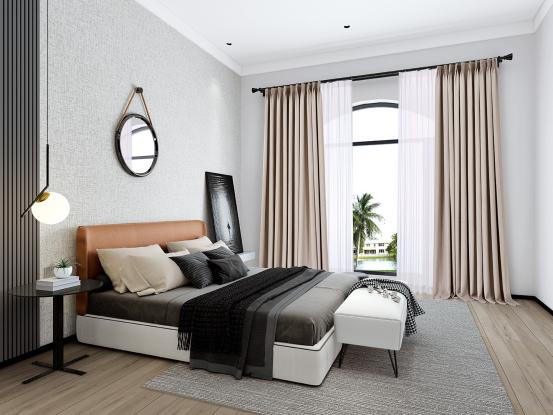 米兰布艺窗帘,窗帘流行的款式搭配