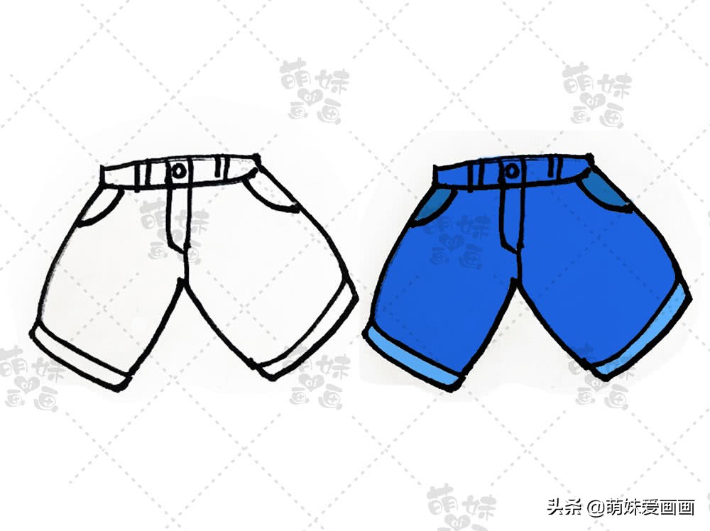 夏天主题儿童画简笔画,人物简笔画简单又漂亮手抄报