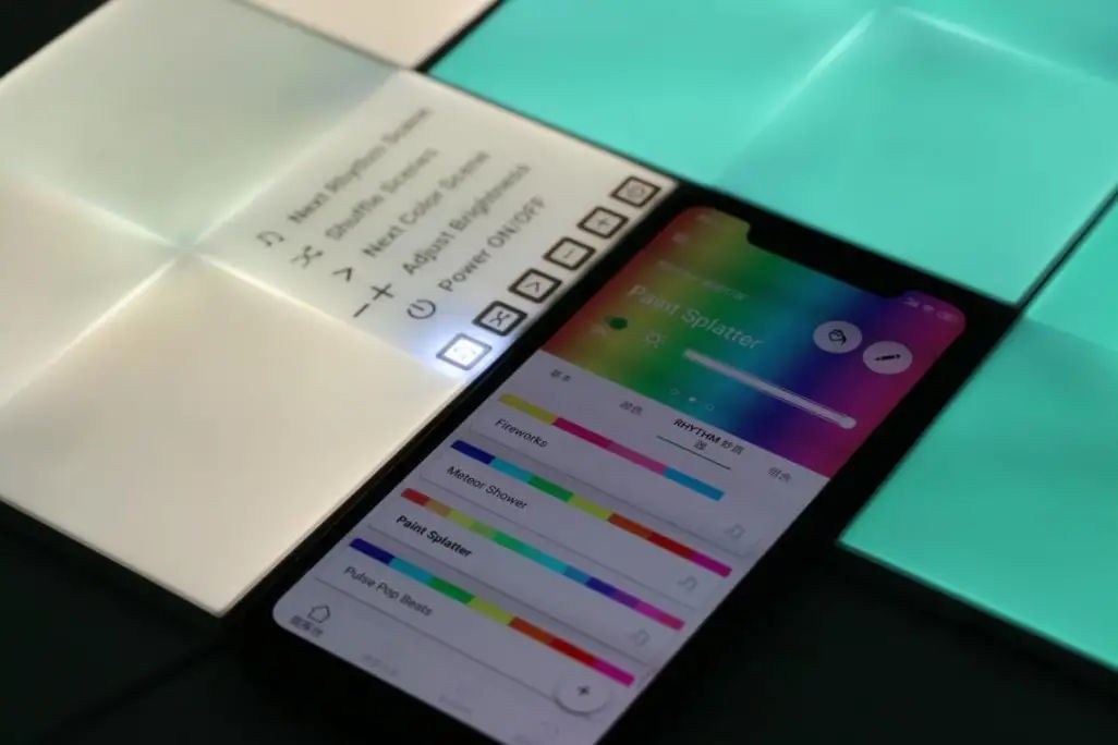 nanoleaf方块灯,nanoleaf方块灯安装