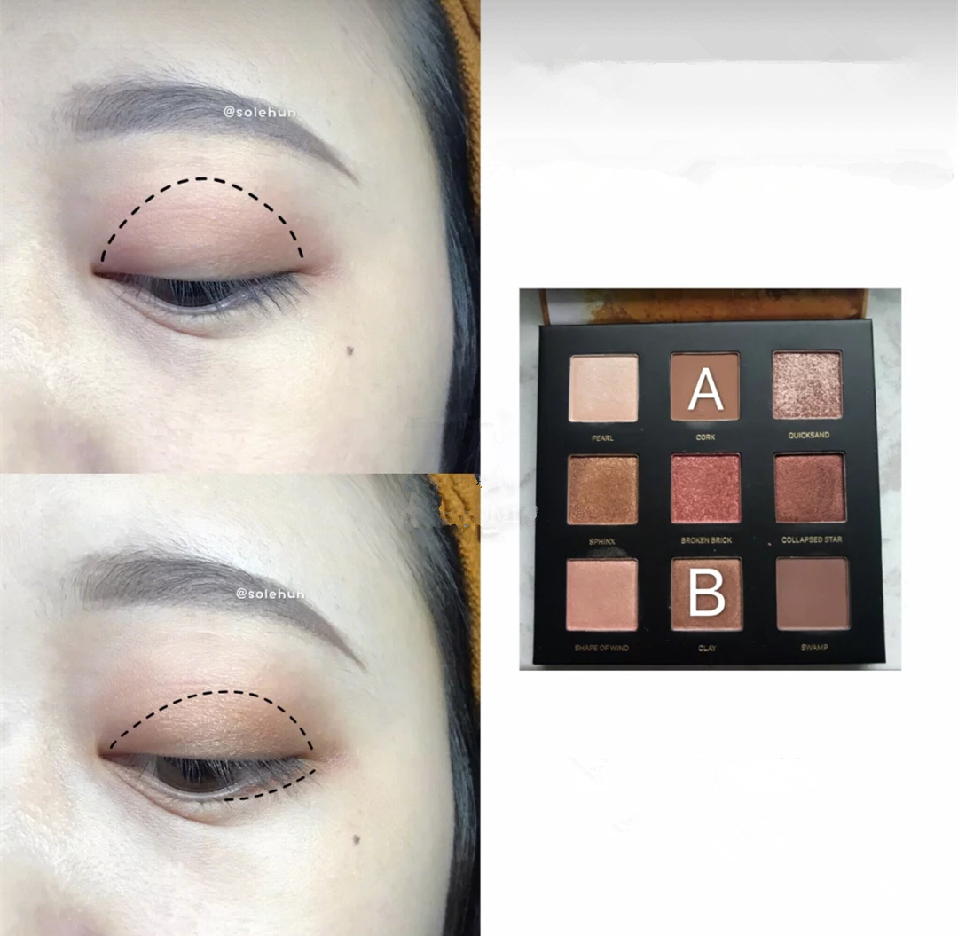 浮肿单眼皮怎么画双眼皮,单眼皮画双眼皮裸妆怎么画