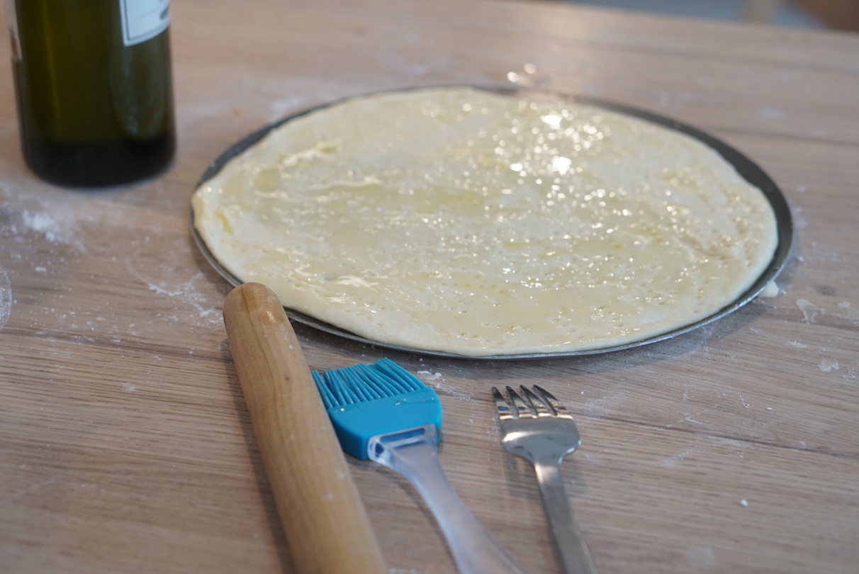 披萨的家常做法烤箱水果披萨9寸,西餐披萨最好吃的做法