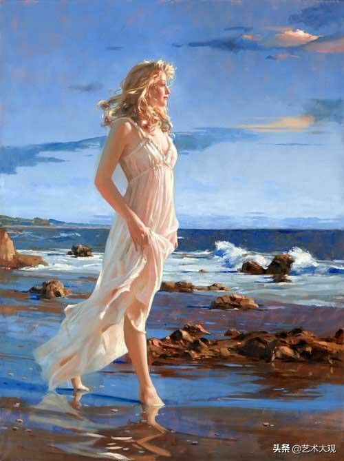 美国艺术家杰里米曼油画作品欣赏,美国画家理查德约翰逊