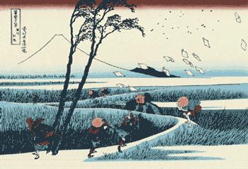 设计稿作品动态展示,浮世绘设计图素材