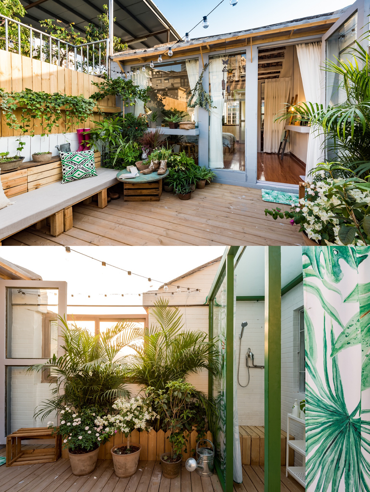 阳台花园改造封闭式设计,全封闭式阳台100款阳台花园设计图