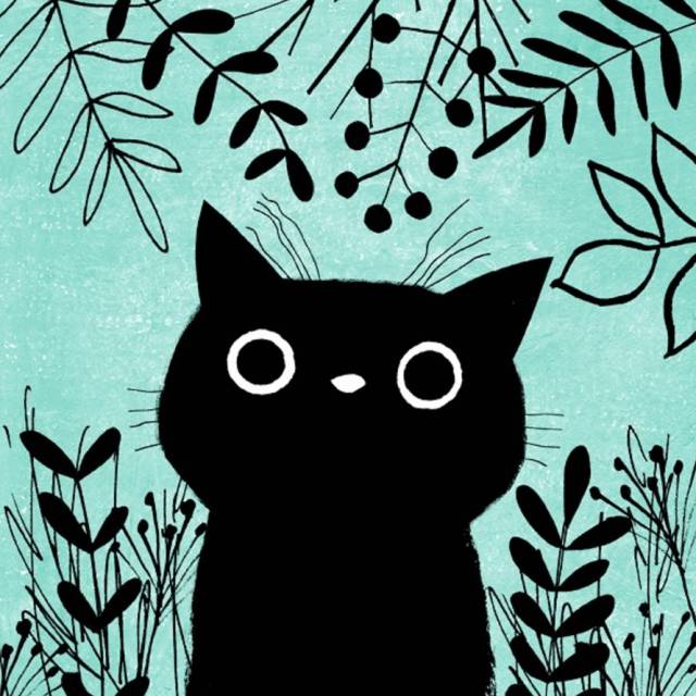 姑娘1天画1只猫坚持了100天 (坚持画猫100天的姑娘太有才了)