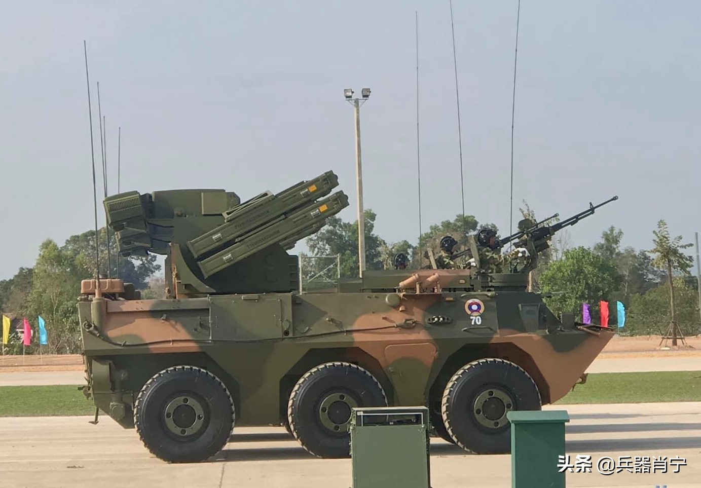 老挝阅兵军舰,老挝人民军导弹阅兵