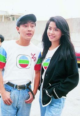 古天乐最佳银幕情侣宣萱现身活动,49岁的古天乐和宣萱同框