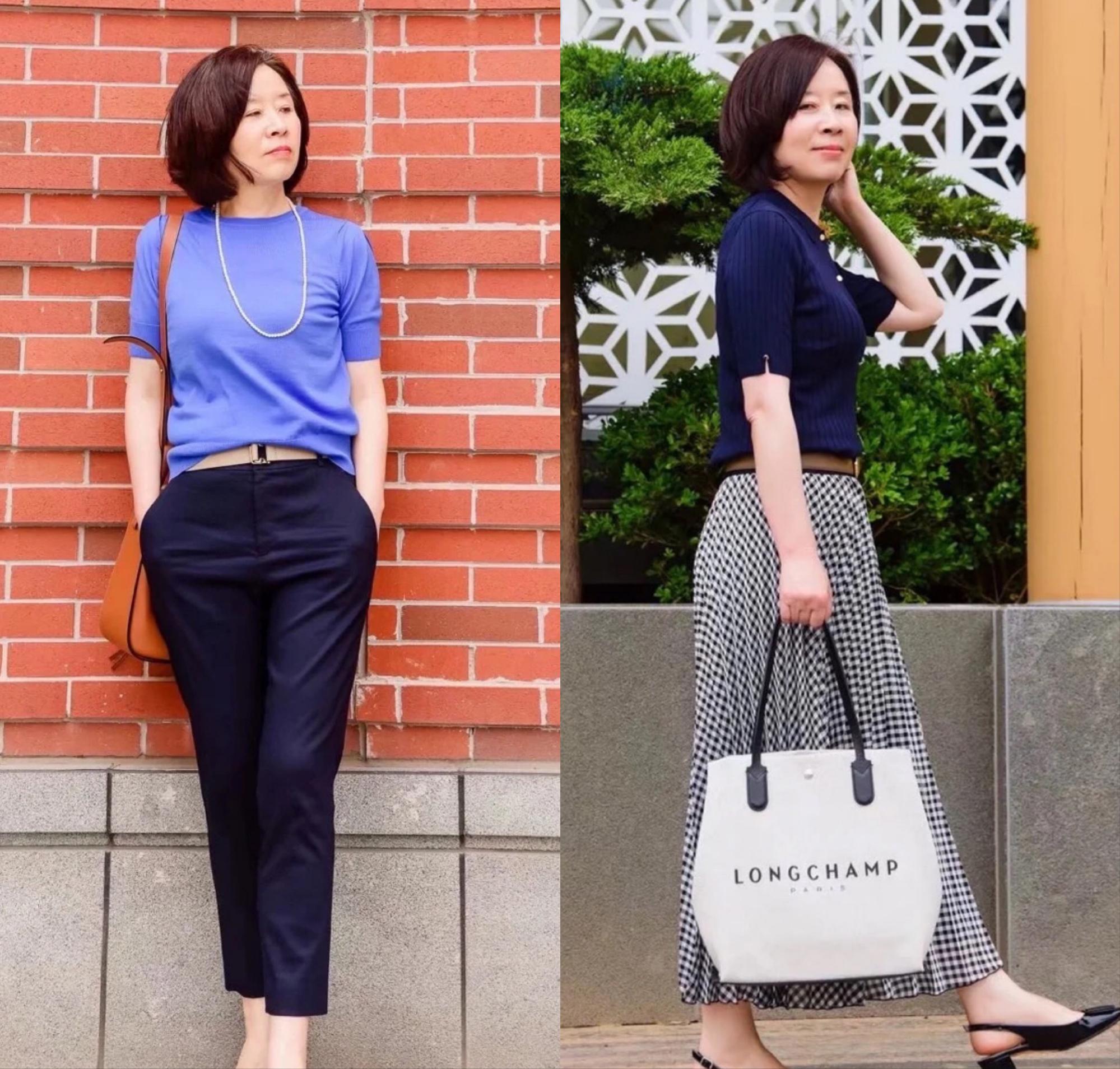 不年轻，相貌也不出众，50+姐姐把日子过成诗，认真打扮女人真美