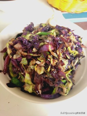 素炒紫甘蓝菜做法大全,炒紫甘蓝的做法大全家常菜