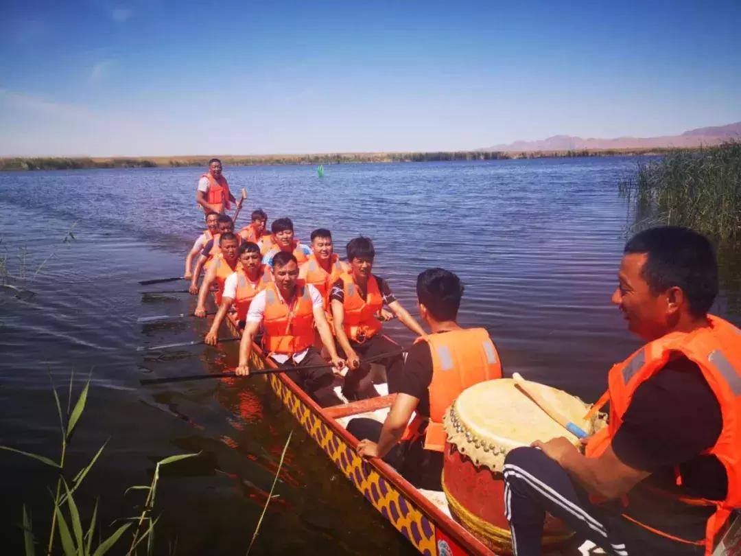 探班龙舟队|巴彦淖尔这两支龙舟队拼劲十足