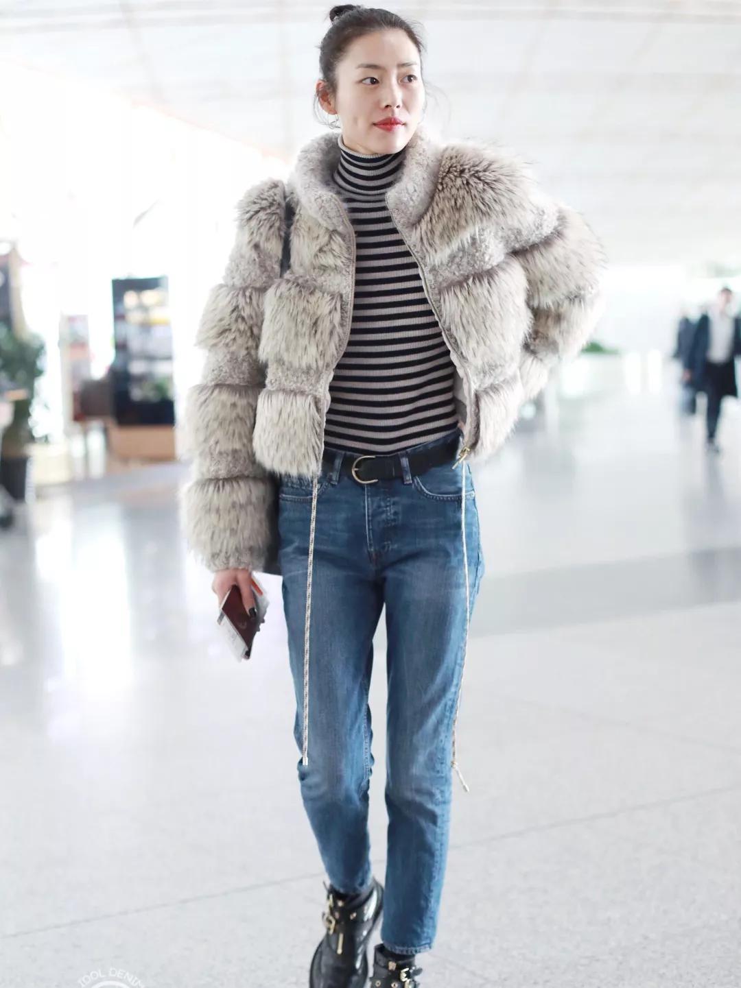 皮草穿搭博主推荐,欧美博主秋冬皮草穿搭