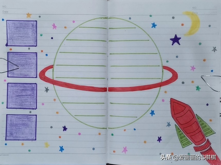 50张万能手抄报模板合集,我的寒假生活手抄报简易版2022