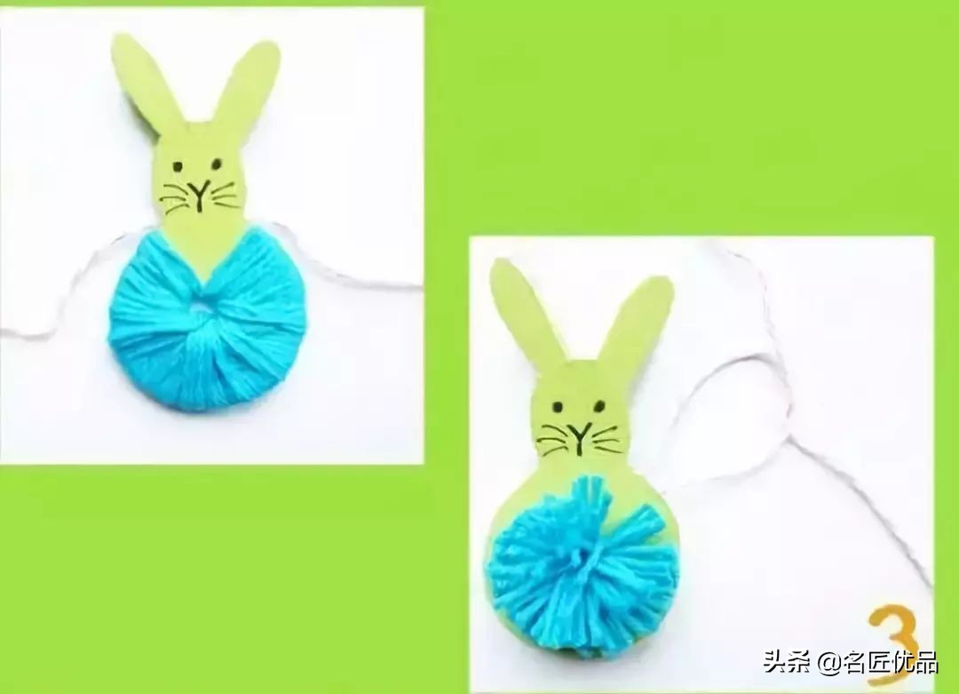 用绳子做亲子手工简单好看,儿童手工又简单又好玩的手工