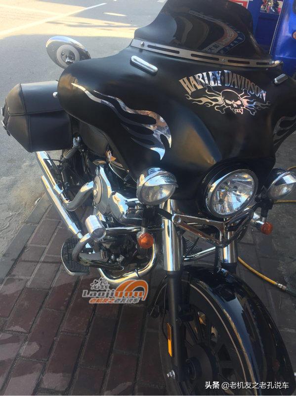 钱江摩托改成哈雷,钱江发动机改铃木150发动机