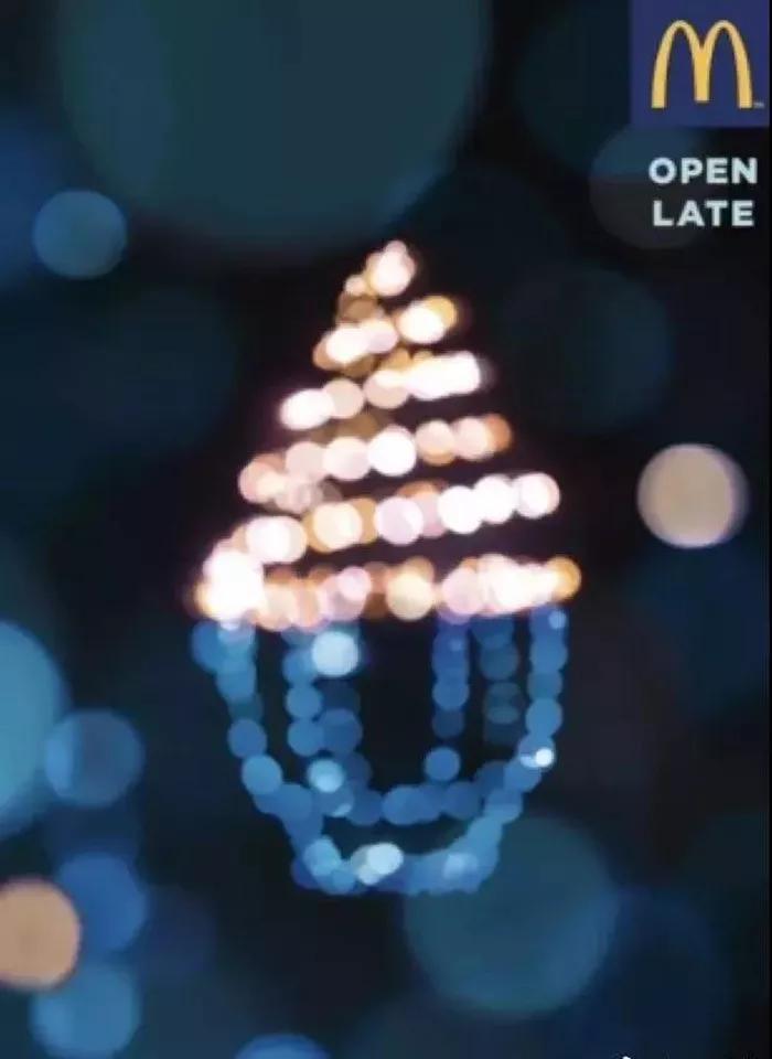 麦当劳经典平面广告,麦当劳甜筒广告海报图片