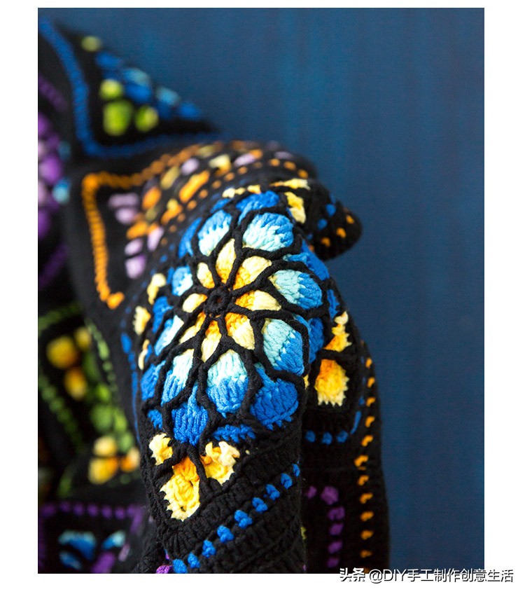 钩针猫咪拼花毯教程,苏苏姐家拼花毯钩针视频全集