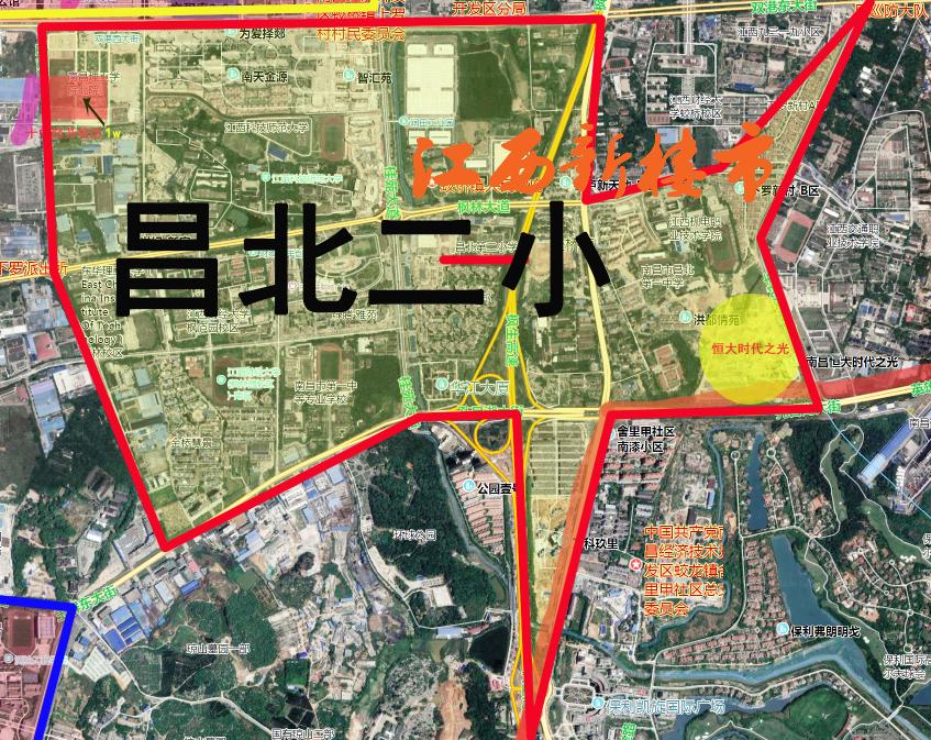 南昌青云谱学区划分最新规划,南昌2024小学区划分图青云谱