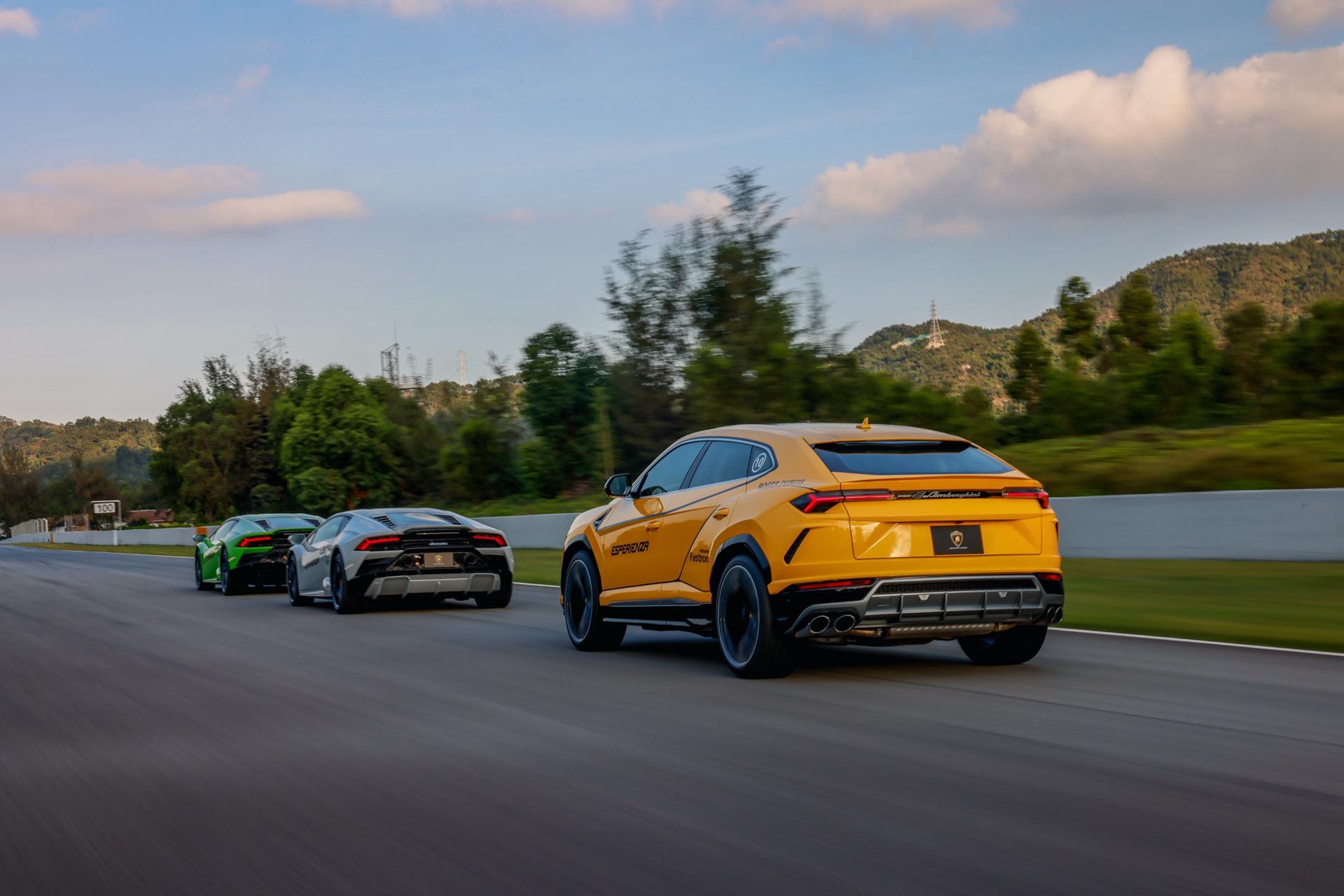 兰博基尼huracanevo赛道体验,兰博基尼huracansto珠海赛道日