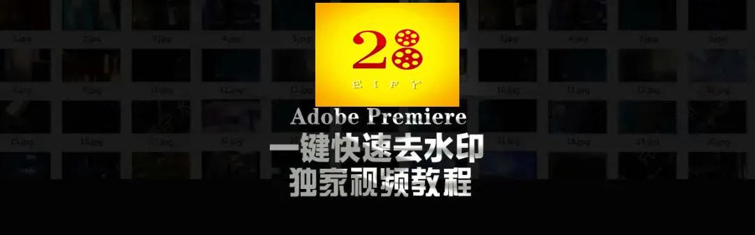 pr去水印最简单的方法,在pr中怎么去水印有几种方法