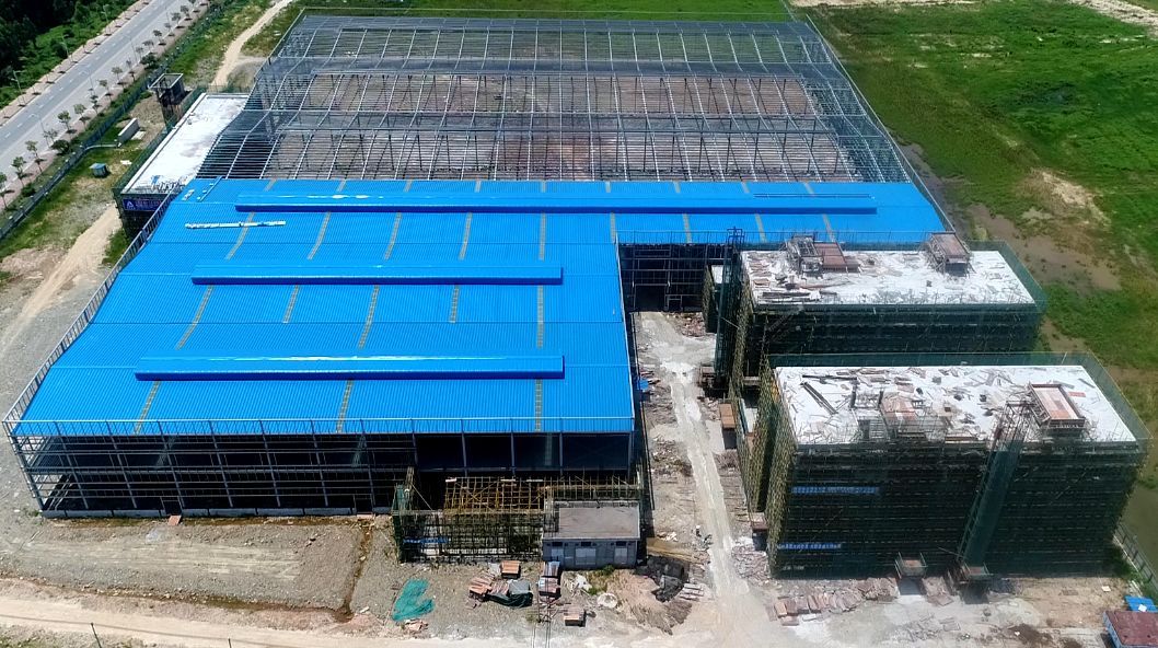 大旺高新重点项目,航拍大旺高新区