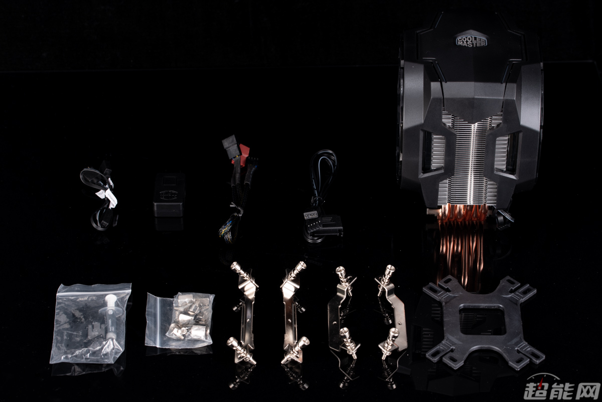 酷冷至尊T610PARGB风冷散热器评测：炫光潮流的拥护者