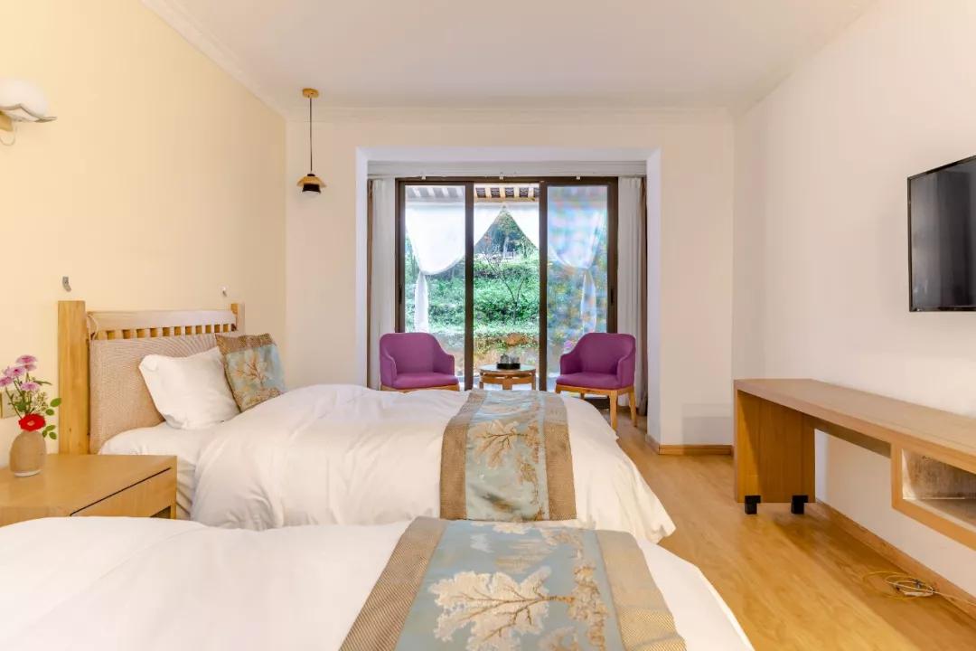 成都民宿推荐青城山,青城山花娟树屋民宿