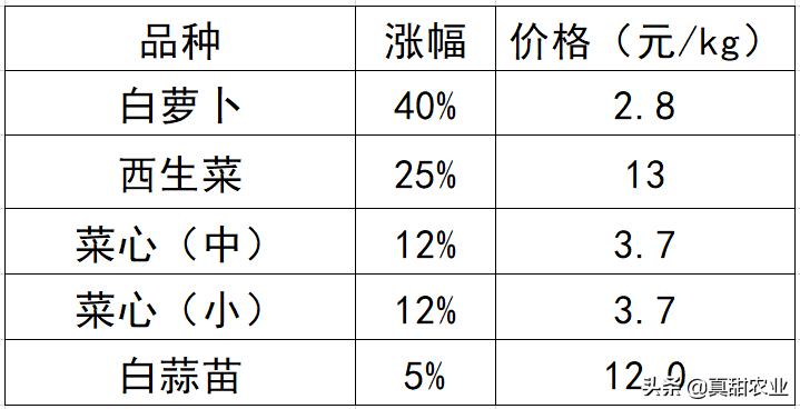 云南地区叶菜行情稳中有涨,近期蔬菜叶菜价格上涨原因
