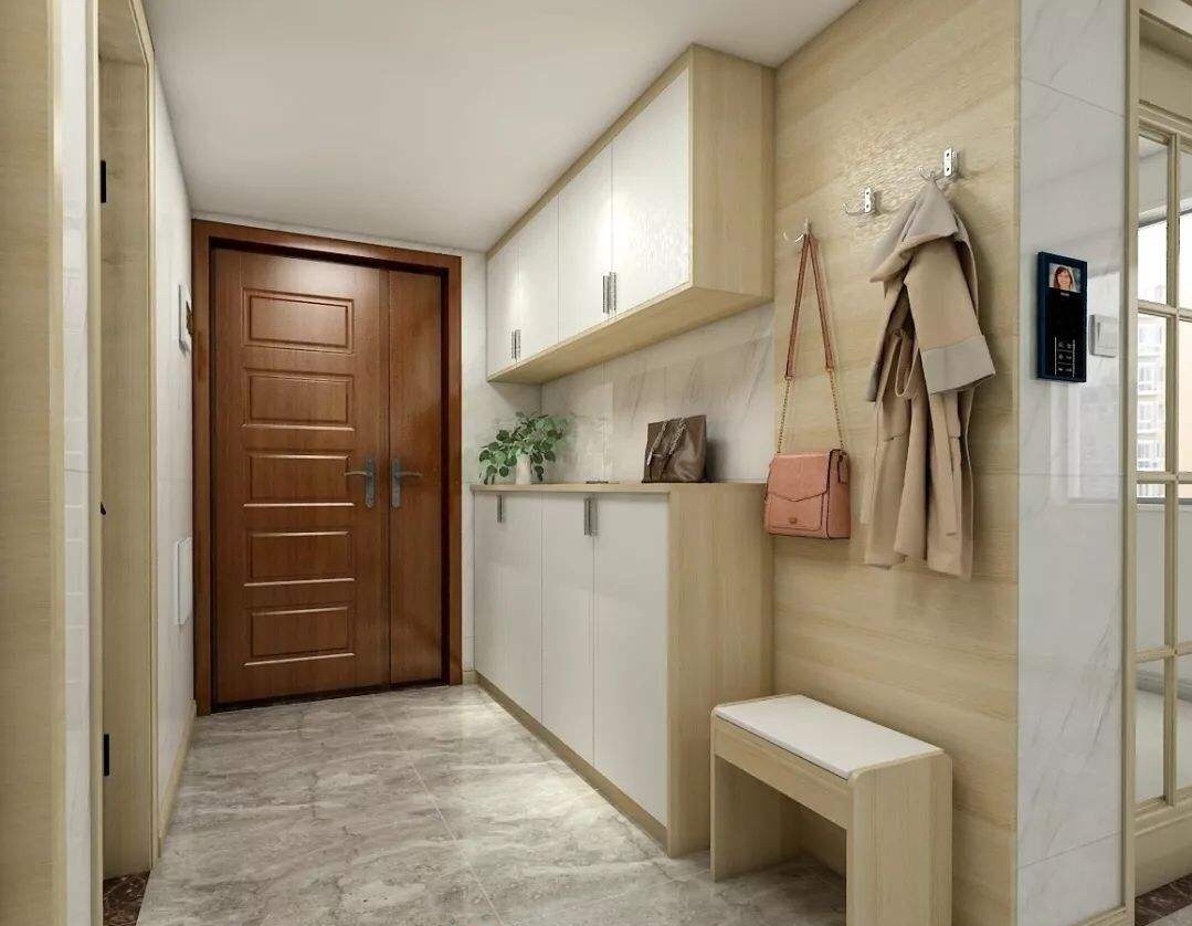 进门一看到这样的玄关鞋柜，看一眼就知道主人的品位高